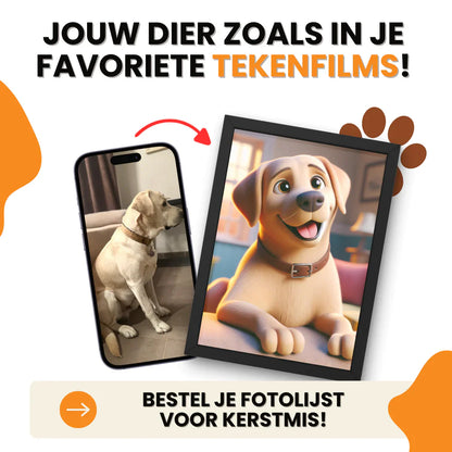 Gepersonaliseerd dierenframe